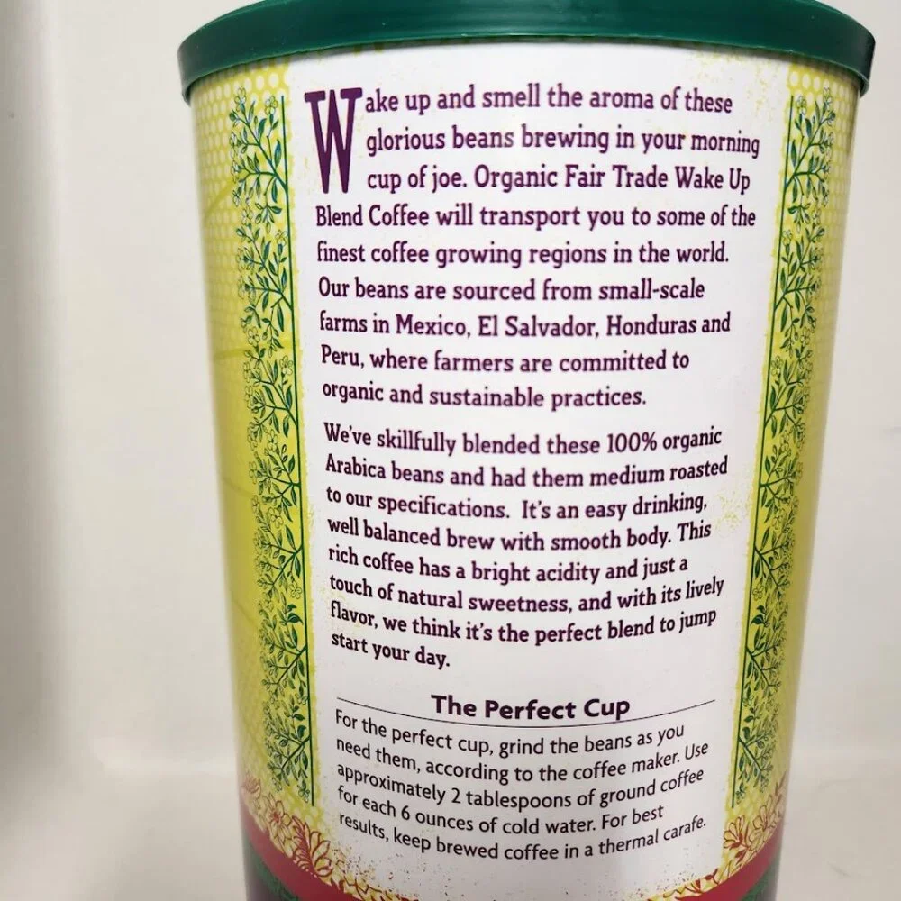 2X Trader Joe's Organic Fair Trade Wake Up Blend Coffee 28 oz Whole Bean…